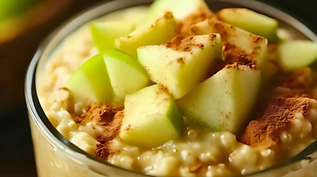 Bloat-Free Breakfast: No-Cook Low-FODMAP Apple Cinnamon Oats