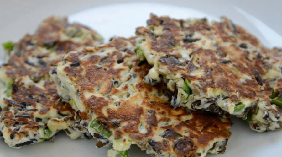 The functional chef’s Wild Rice Fritters