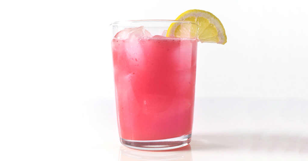 Recipe for Fresh Strawberry Green Tea Lemonade