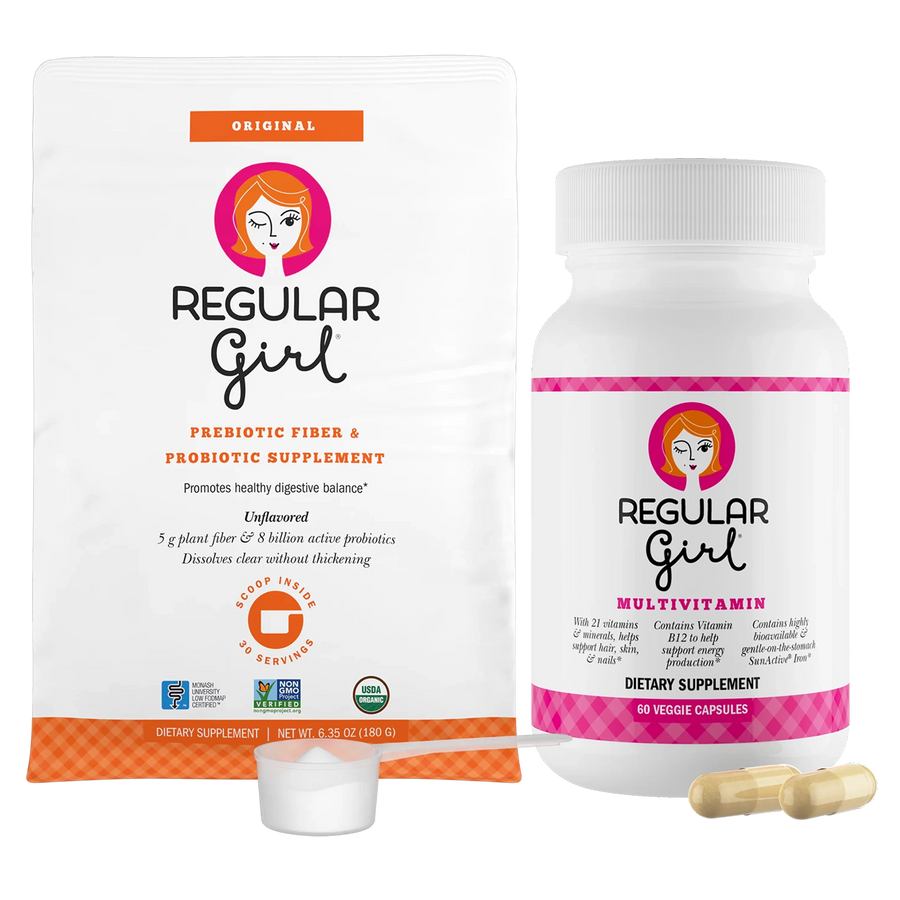 Regular Girl Original 30-Day Powder + Regular Girl Multivitamin