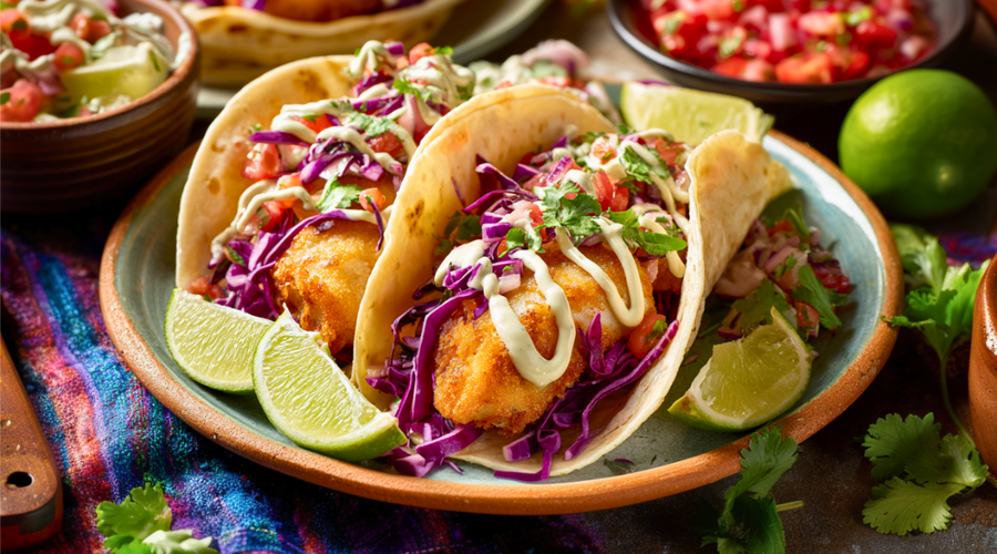 Baja-Style Fish Tacos
