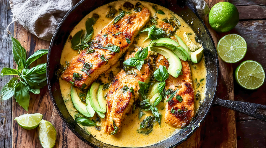 Coco Salmon Skillet
