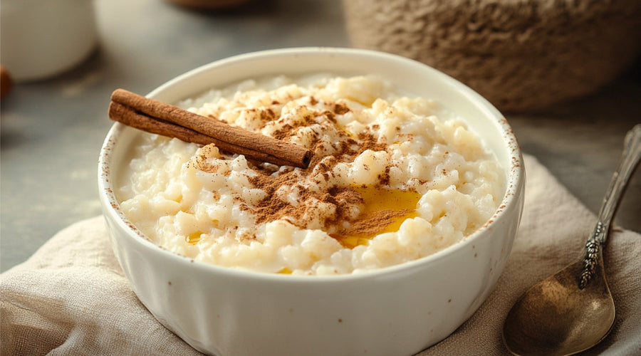 Decadent Delights: Creamy Coconut Rice Pudding (Low-FODMAP)