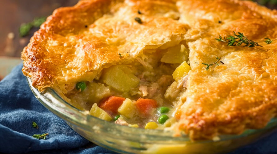 Gluten-Free Leftover Turkey Pot Pie