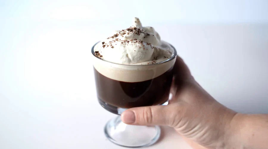 Hazelnut Fudge Swirl Iced Coffee Frappe