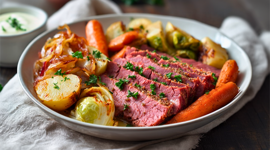 Homestyle Corned Beef and Cabbage