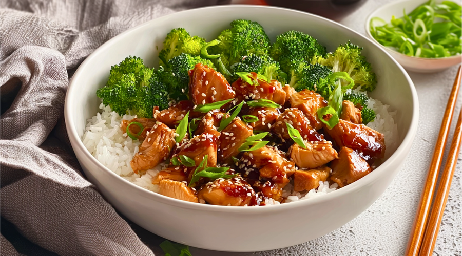 Low-FODMAP Teriyaki Chicken