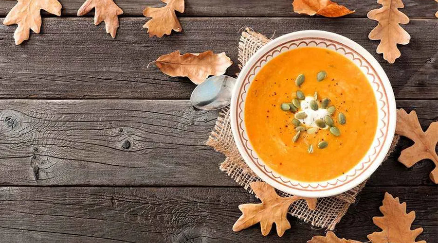 Roasted Butternut and Carrot Soup