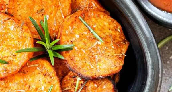 FODMAP-friendly sweet potato chips