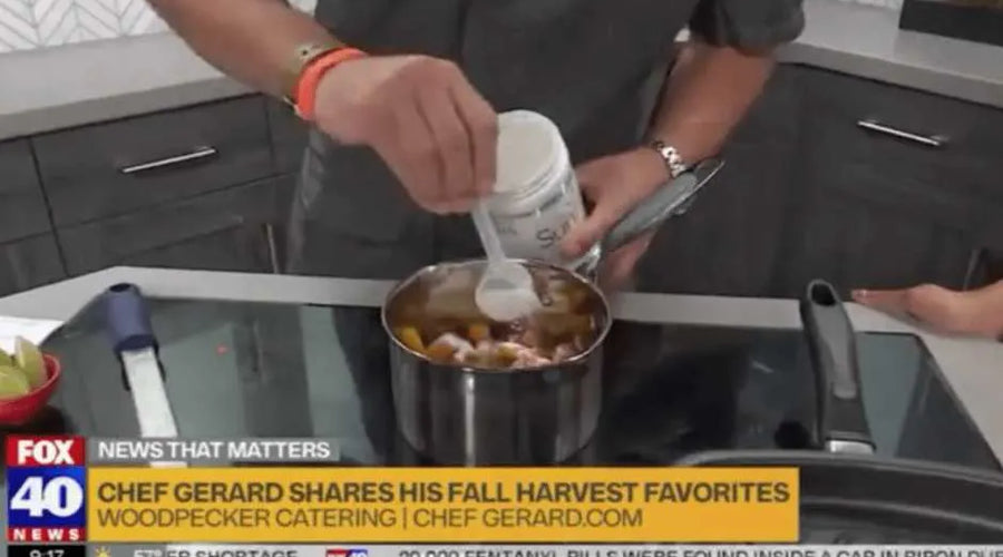 Cozy up to this supercharged butternut squash soup