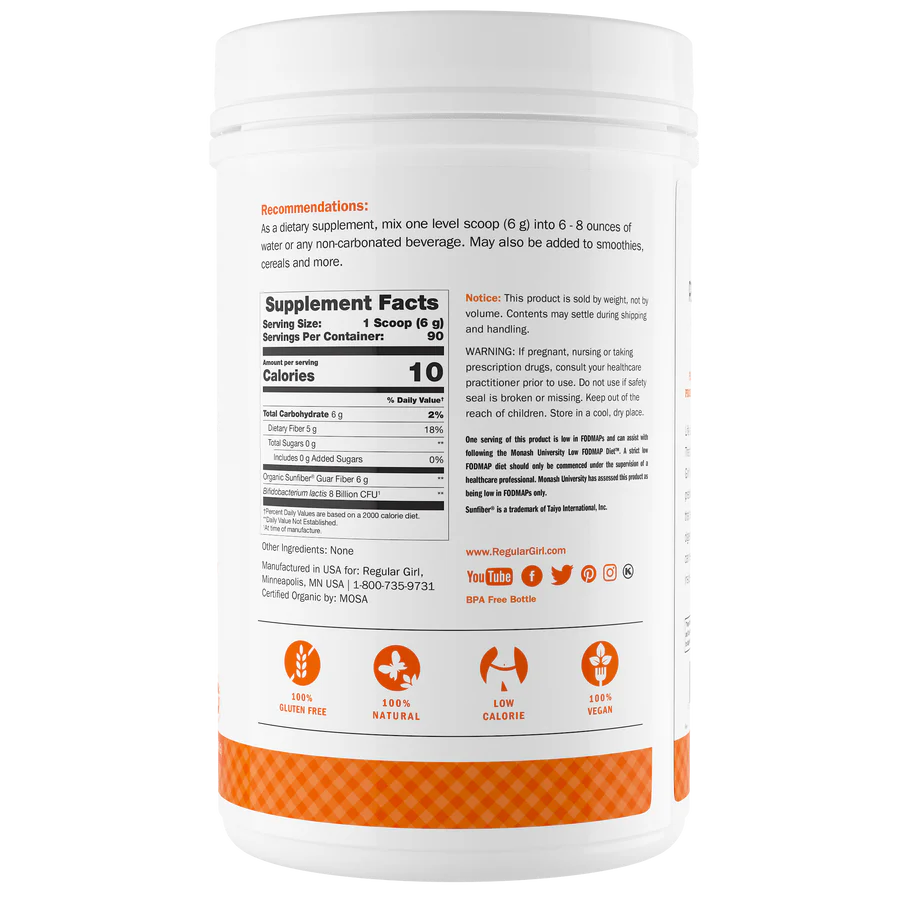 Regular Girl Original 90-Day Powder + Blender Bottle