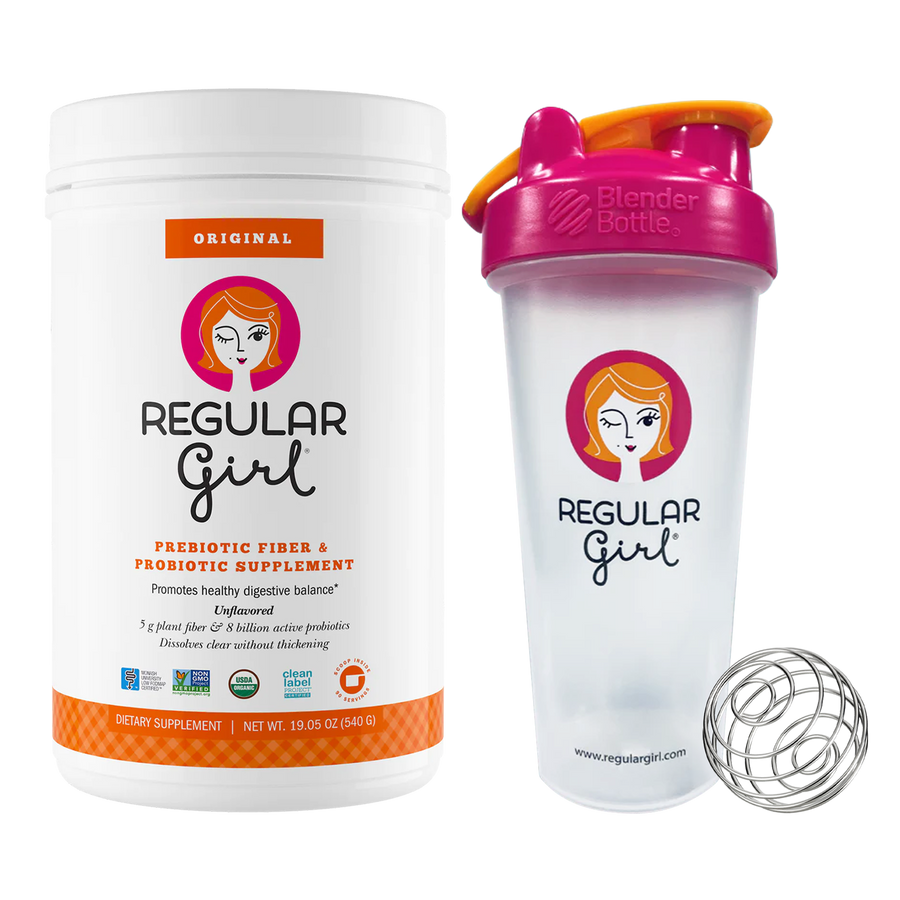 Regular Girl Original 90-Day Powder + Blender Bottle