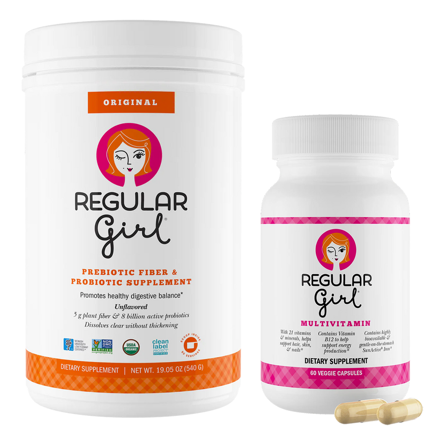 Women’s fiber probiotic supplement
