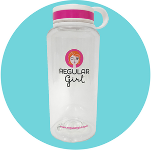 Regular Girl BPA Free Water Bottle